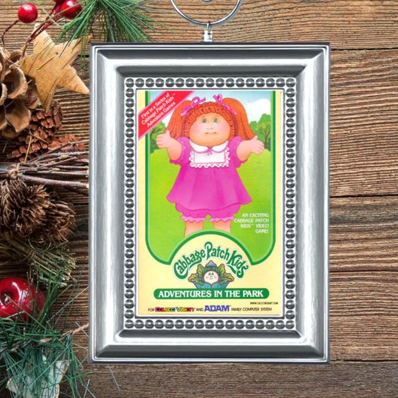 ColecoVision Cabbage Patch Kids Video Game Memorabilia Christmas Tree‎ Ornament - Picture 1 of 3